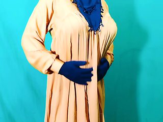 Indian Beautiful Hijabi Muslim Couple Thirsty For Sex