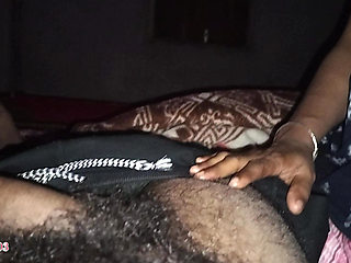 Friend's Attractive Wife Sucking Hard.