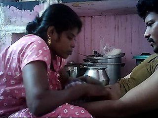 Indian Village House Wife Romantic Kissing Ass Housband