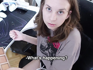 Russian roommate really wants to be fucked today!