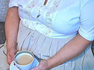 Desperate Granny Audition - BBW Wife Big Natural Tits Homemade