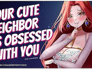 Anime Girl In Cute Neighbor Is Obsessed With You [yandere] [breeding] [fdom To Fsub] [blowjob] [deepthroat] Audio
