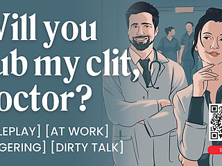 ASMR Audio Porn: Hot Doctor Fucks His Patient in Hospital Room - Fingering & Sex at Work - Erotic Audio Roleplay for Women