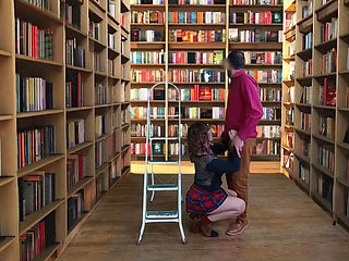 I Unexpectedly Give the Chemistry Teacher a Blowjob in the Library