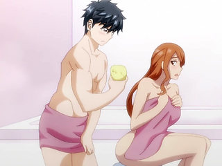 Passionate Bathroom Sex, Gripping the Sink as Rode Him in a Lustful Cowgirl Frenzy