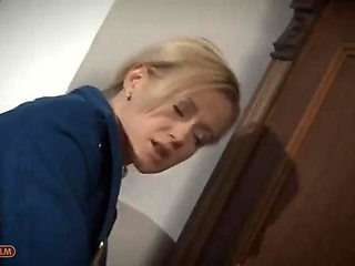 Blonde Beauty Gets Fucked in Her Beautiful Clothes