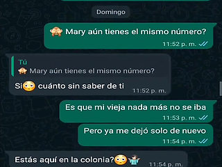 Hot Chat with My Ex's Whore, with Photos