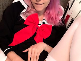 Cute teen solo scene stockings sybian orgasm