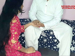 Hot Desi Bhabhi Priya Gets Rough Sucked and Fucked by Father-in-Law After New Year Party - Hindi Audio