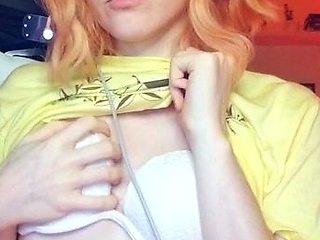 Sexy teen doggystyle fuck on webcam close up