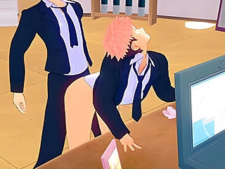 Car Toon In Jujutsu Kaisen Yaoi - Yuuji Fucked By Gojo On A Table