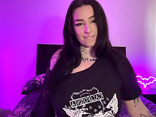 Sexy British teen JOI