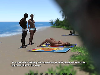 Perfect Housewife #36 Strangers Make Hot Wife Cums Hard on a Beach