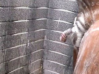 Masturbated with soap while bathing