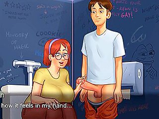 Car Toon - Looker Room Fun With Class Mate Summertime Saga Gameplay