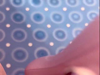Using My Favorite Clit Sucking Toy Overstimulating My Little Clit as I Cry and Cum.