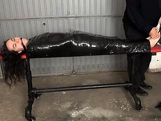 FetishGarage – Mummified feet brushing