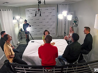 Interview with Satine Before Her Group Sex Gangbang