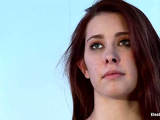 Electro BDSM Lesbian Scene: Melody Jordan Dominated by Chanel Preston - Fetish, Bondage & Squirting