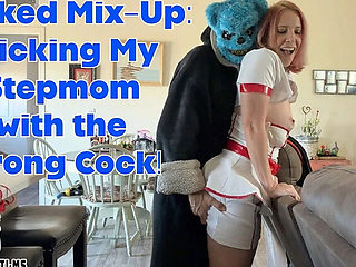 Stepmom Tricked By Masked StepSon - Jane Cane Gets Creampie Fuck