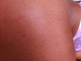 Boss Lady Mocha Menage Calls in Her Employee to Lick and Stick Her Wet Pussy