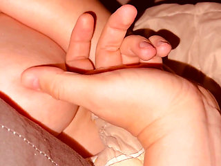 A Friend Jerked off to Herself and Me. Cum on Her Tits