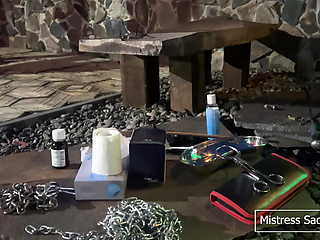 Outdoors Sounding and Medfet Play on Stone Table