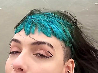 Influencer Sucking Dick in Public on a Beach