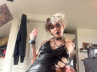 Stepsis Catches You Wanking Your Cock and Cuts and Eats It