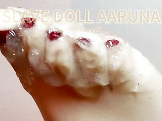 Slave Doll Aaruna Diary 8 (stocking Foot Fetish)