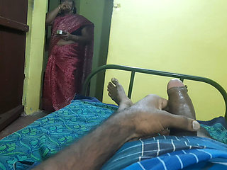 Stepson I Was Lying on the Bed, Holding My Penis in My Hand, When Suddenly My Stepmother Came There and Was Shocked to See Me.