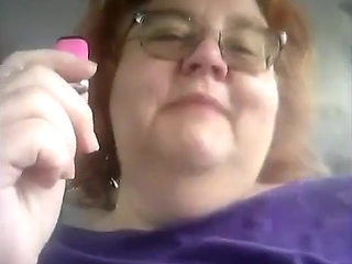 Naughty Nurse Vicki Vapes in Her Car After