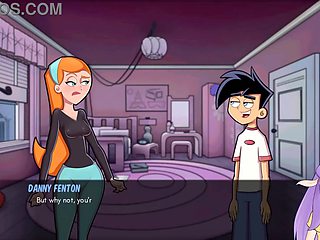 Scorching ebony monster girl with big boobs in a steamy unicorn-themed ASMR hentai game