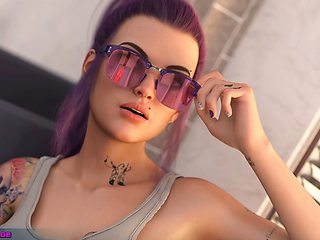 Strip game, game play, 3d animation