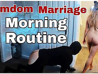 Training Zero Femdom Real Married Couple Life Slave Bdsm Bondage Piss Toilet Bathroom Homemade Milf