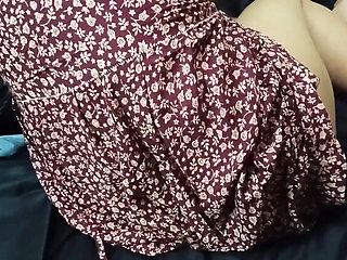 Young Stepbrother Fucks Horny Asian MILF With Big Natural Tits - Viral Creampie