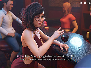 After Wine & Flirting, Gabby Pulls Alexis Away From Sue Into the Nightclub's Private Room for a VIP Striptease & Passionate Sex