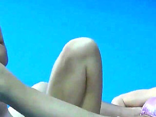 Beautiful Chicks Dominate Their Servant in the Gym