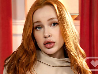 Redhead Teen Megan Longoria Gives You a Footjob - POV