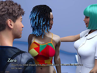 Stranded in Space #02 - Horny Black Girl Zarah Is Waiting for Me in My Bed