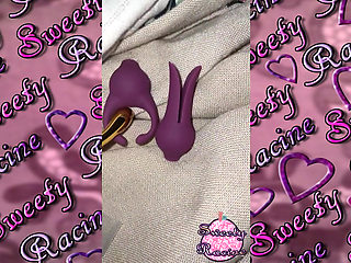 Ebony SSBBW Pleases Dark Pussy with Clit Vibe