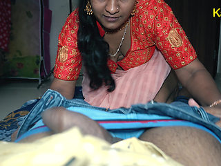 Desi Indian Kavita Close up Fuck with Hairy Pussy and Happy Riding