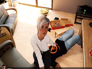 Animated hentai with hot characters getting down and dirty