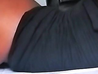 Home Alone: Beautiful Ebony Fucking with Her Stepbrother