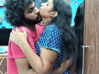 Nighty Romance Part - 1, Vaishnavy and Sharun Raj Hot Romance in Nighty Bedroom Scene