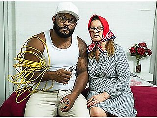Grandma Gets Ass Fucked By An Electrician