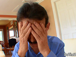 Lustful Wife Jaime Applegate Fucks in Front of Her Poor Old Cuck