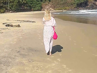 Blonde MILF Wife Fucks Hard After Walk - Hot Amateur Sex