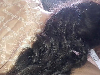 indian wife giving blowjob her husband