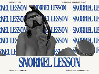 Snorkel Lessons at The Wailea on location Maui ... Birthday Present to Me!
